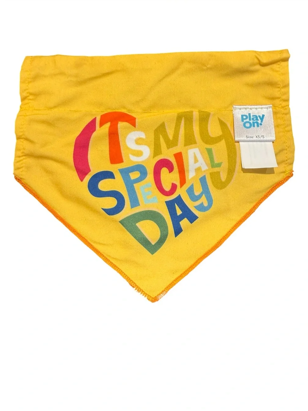 Gotcha Day Special Day Reversible Small Dog Collar Rainbow Bandana XS/S